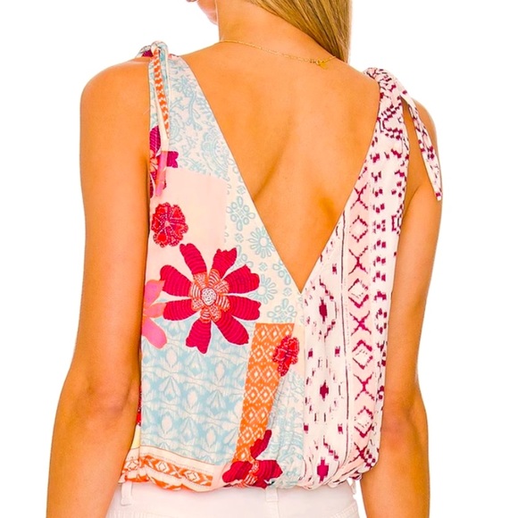 NWT FREE PEEOPLE Tied To You tank top size MEDIUM 🪴 - Picture 3 of 6
